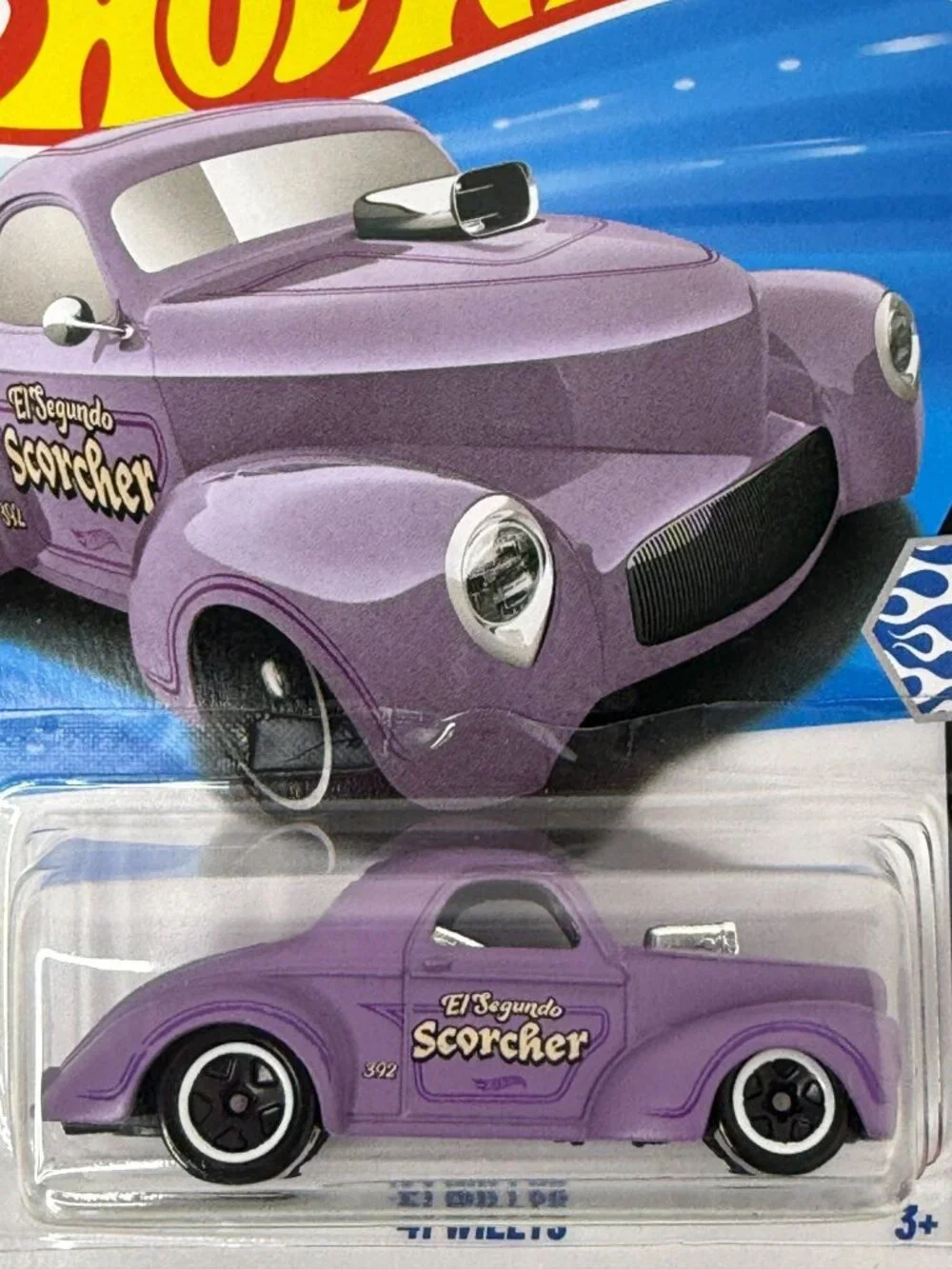 Hot Wheels 41 Willys Purple Rod Squad 153/250 2026 New
